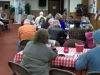 Red checked tablecloths too