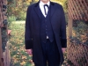Kelvin in the rose arbor