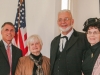In costume with DS Rev. Ken Kieffer and former 61st Rep. Ruth Fahrbach