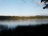 view across the lake