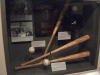 Hank Aaron bat display