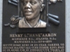 Hank Aaron plaque