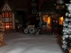 The lights make it Christmasy