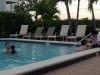 The pool was fun too