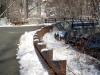 At the bridge