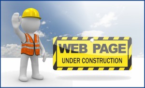 construction on webpage