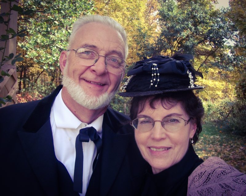 JoAnne and Kelvin Jones in costume for the 200th anniversary celebration at Copper Hill Church