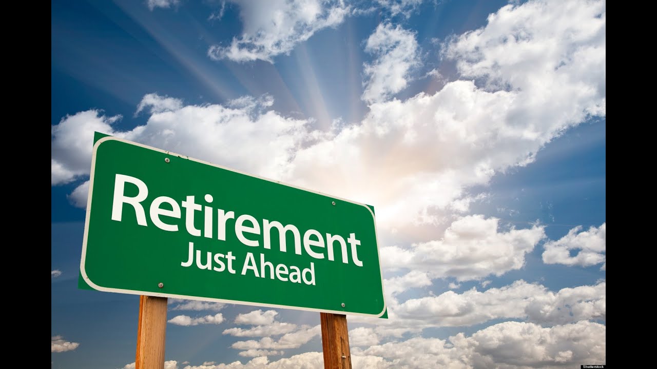 retirement sign