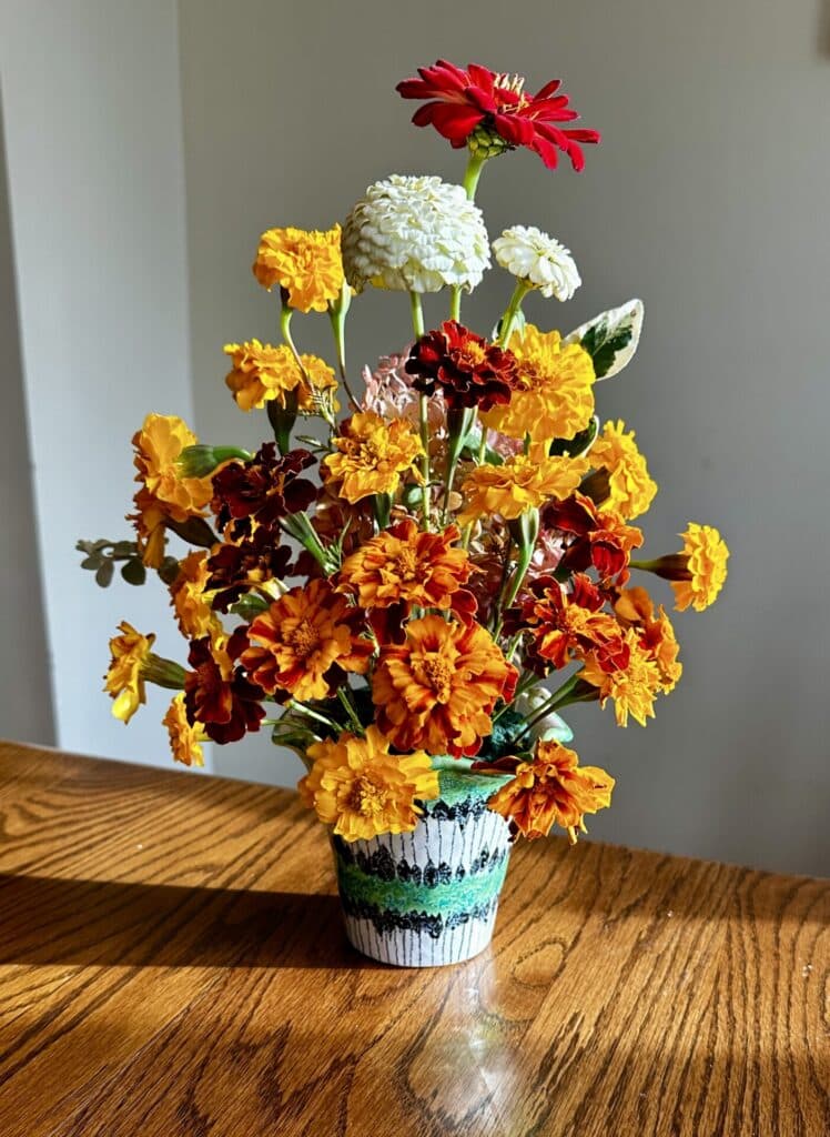 Bouquet of marigolds